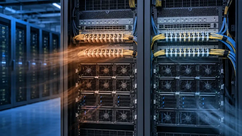 LPO modules reducing optical power and heat in an AI data center rack LPO modules reducing optical power and heat in an AI data center rack