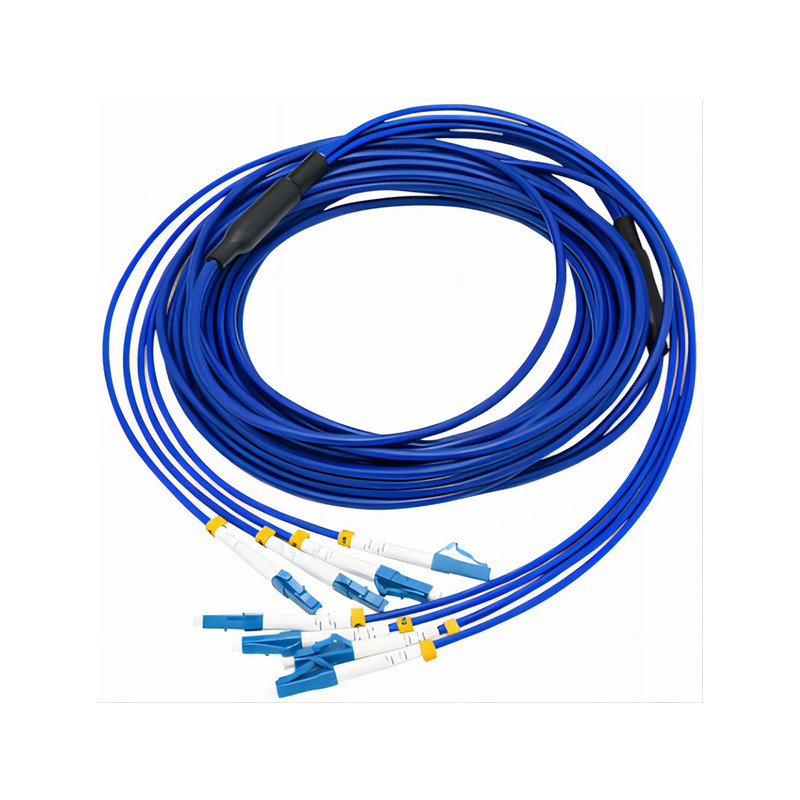 LC till LC multifiberoptisk bygelkabel